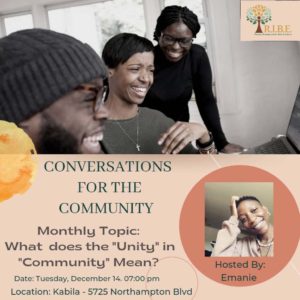 Conversation for the Community